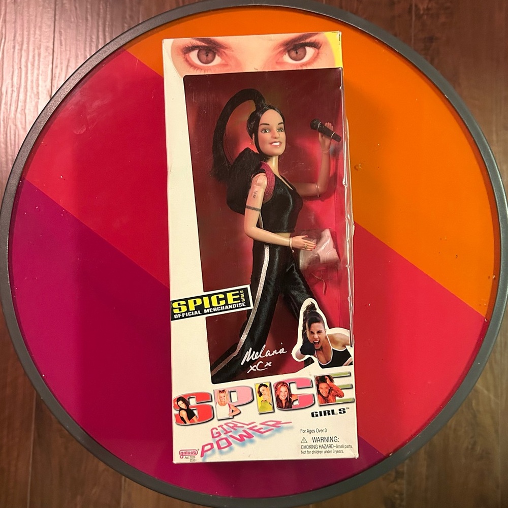 Mattel Spice Girls Doll with Black Outfit! 1998!